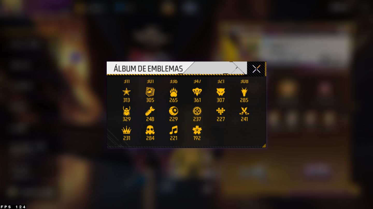 Conta Free Fire Semi-Full Passes de Elite todos os primeiros 27!