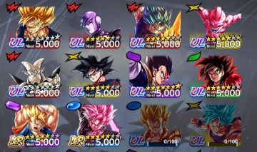 Conta end game Dragon ball legends Goku black LR + Vários ultras antigos