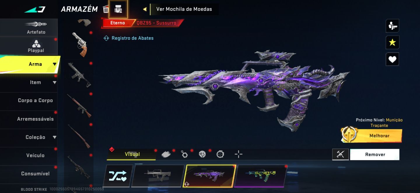 CONTA BLOOD STRIKE | QBZ SUSURRO + VECTOR DRACO | CONFIRA!