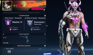 Conta com kit Tubarão + Eterna + Passe Premium
