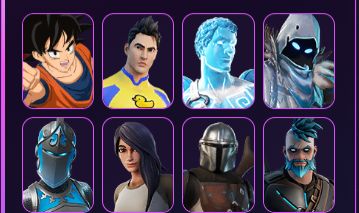 Conta fortnite com skins e itens raros