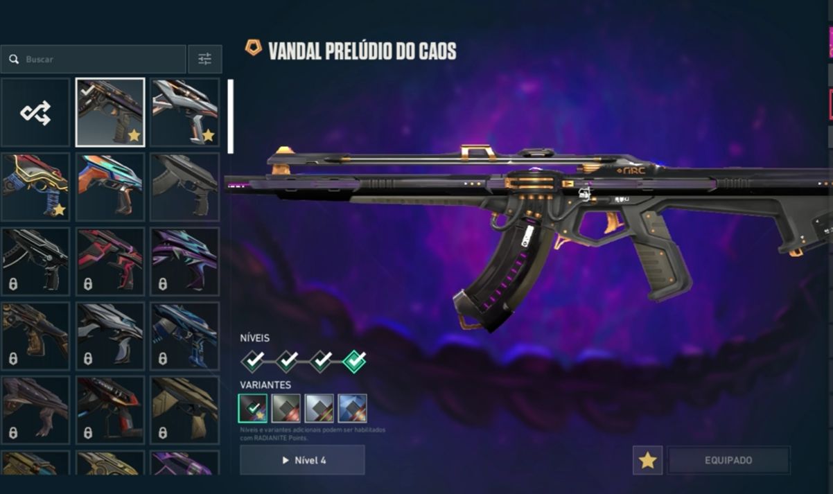 VALORANT LVL 90+ | EX-GOLD 2 | VANDAL PRELÚDIO DO CAOS + FACA EXCLUSIVA!