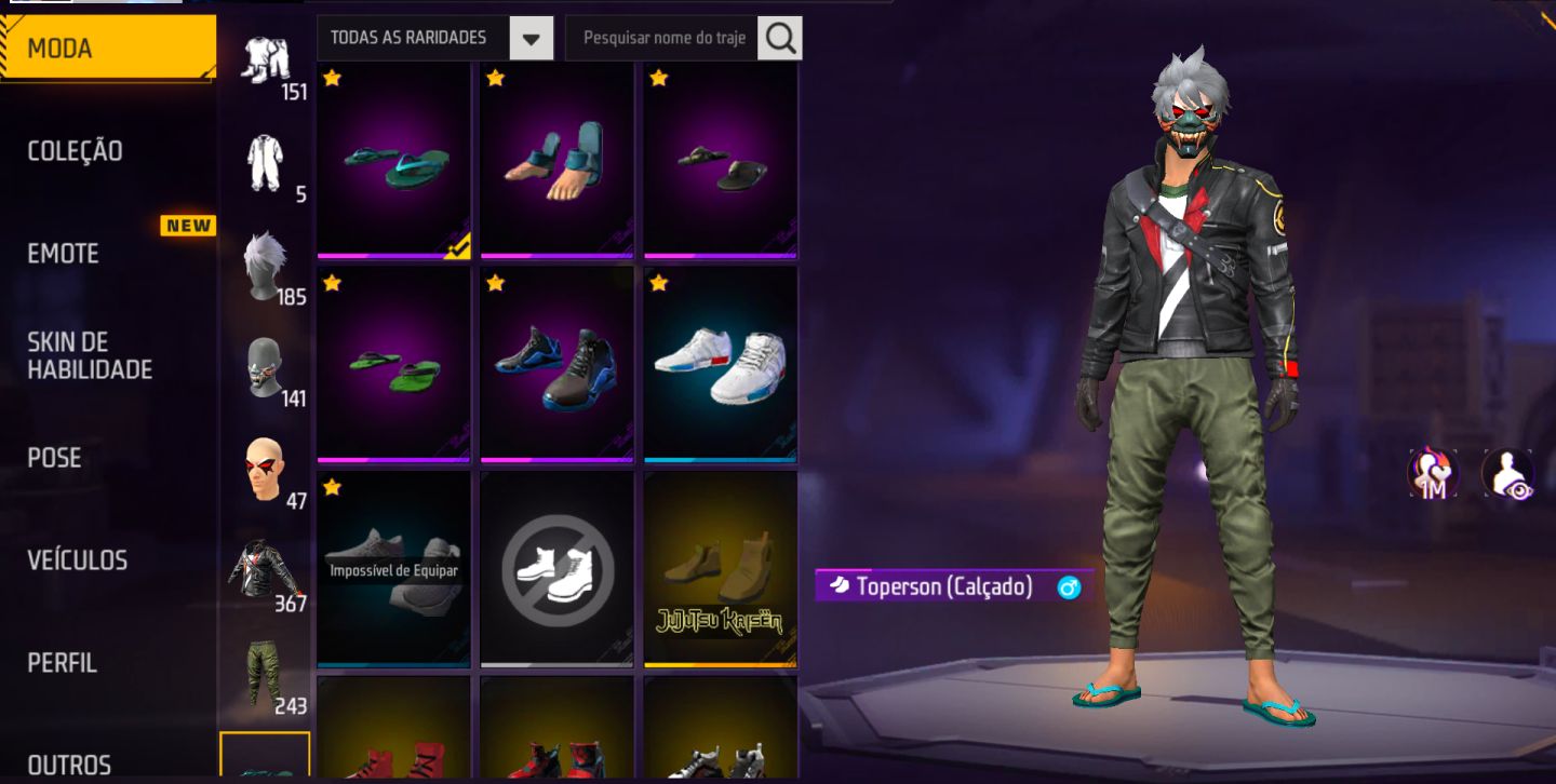 CONTA DE FREE FIRE GEMADA UMP E XM8 ATT!