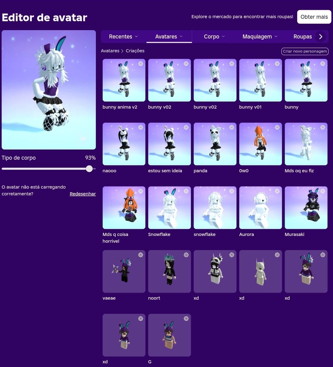 Conta Roblox (Unissex) | Valkyrie | Tentáculos Primos | Chifres de Gelo