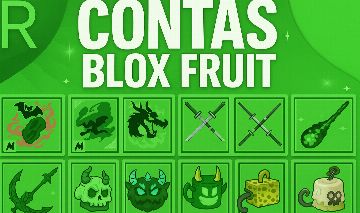 CONTA COM FRUTAS MÍTICAS BLOX FRUIT - Roblox - Blox Fruits - GGMAX