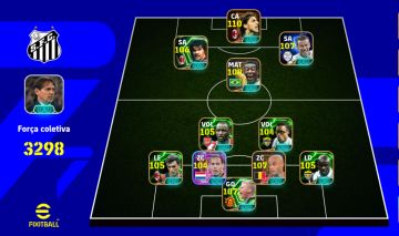 Conta de Efootball mobile com os melhores jogadores