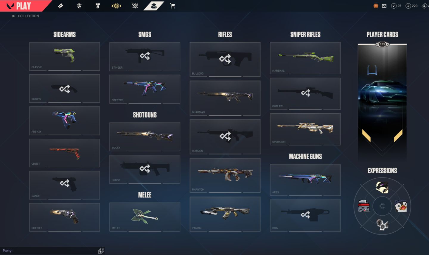 CONTA VALORANT - MUITAS SKINS - PREÇO BAIXO