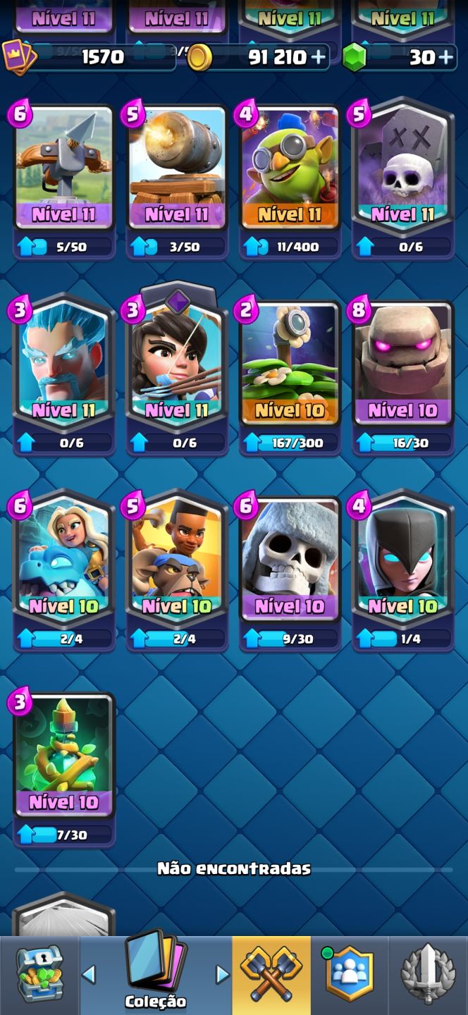 3 EM 1 CONTAS BRAWL STARS CLASH ROYALE E CLASH OF CLANS UPADAS OLHE O PERFIL