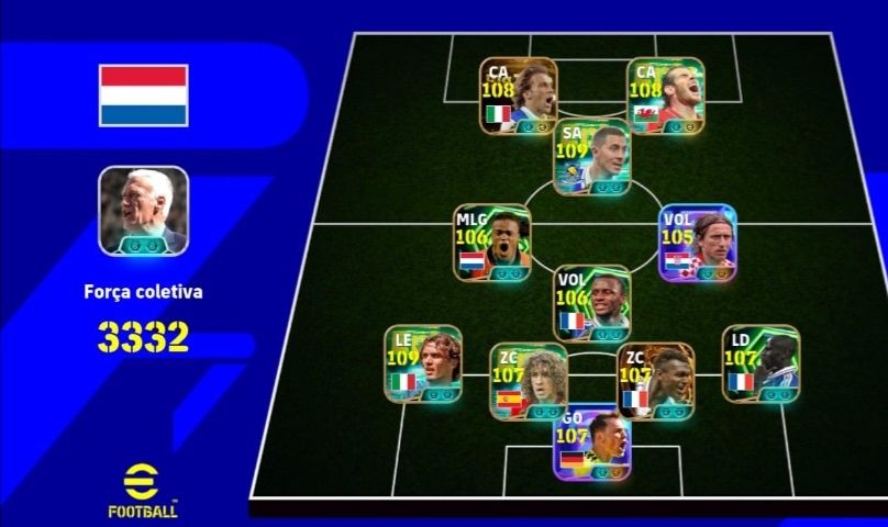 CONTA EFOOTBALL 3332 FORÇA COLETIVA
