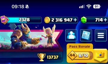 CLASH ROYALE | CONTA FULL MAX 16 | 123/123 CARTAS | 43/43 EVOLUÇÕES | 172 EMOTES