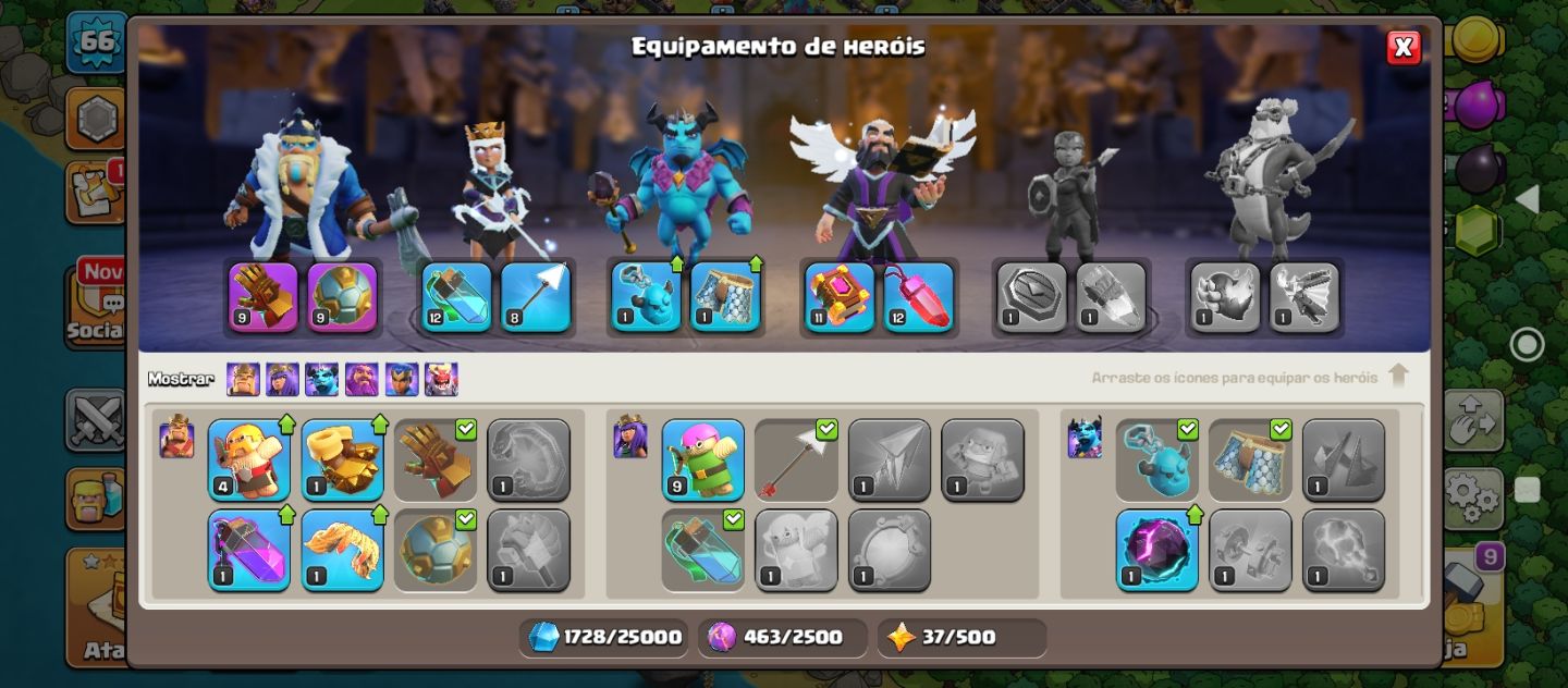 Conta Clash of clans cv11