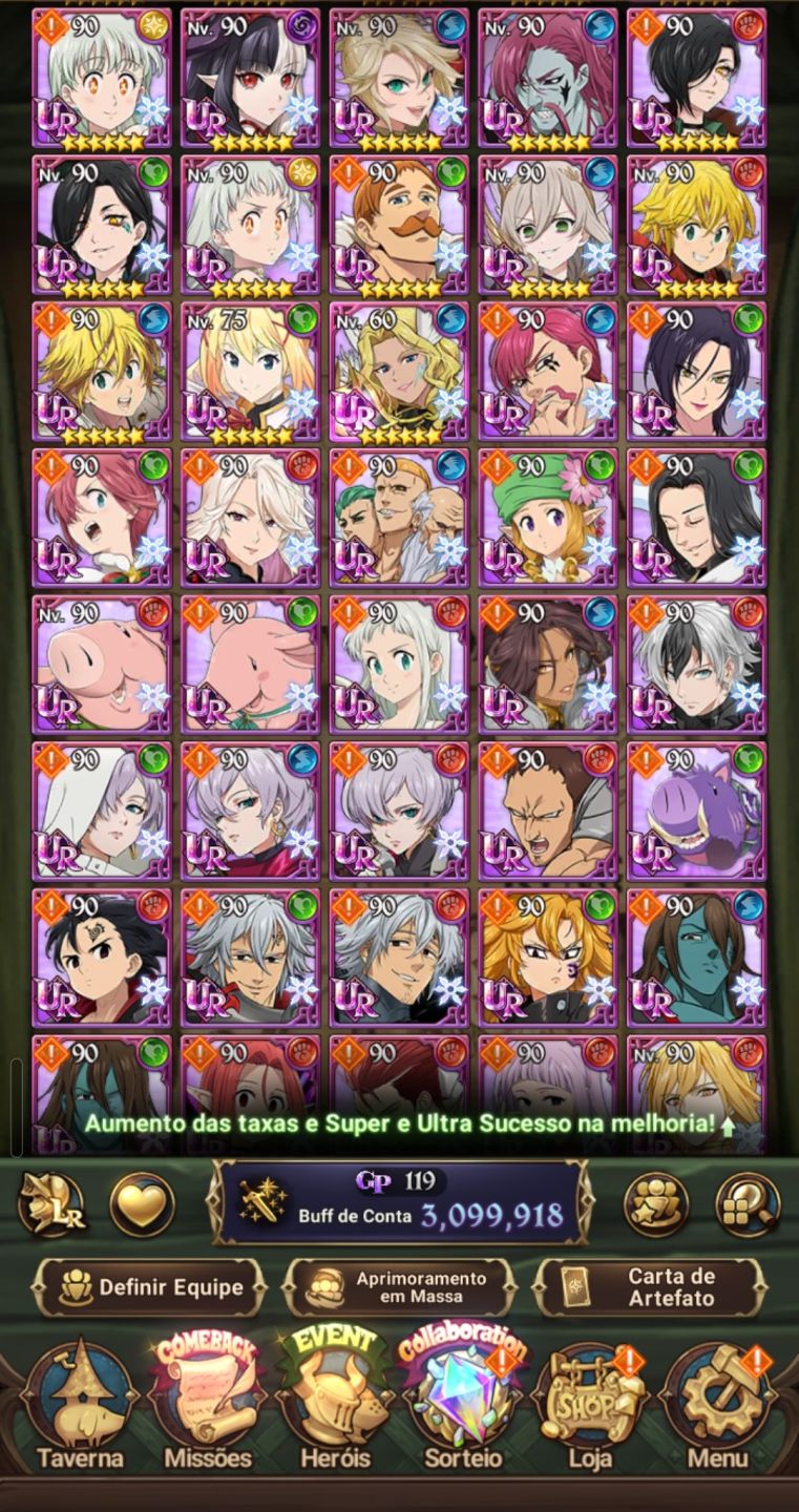 Conta de nanatsu no taizai grand cross