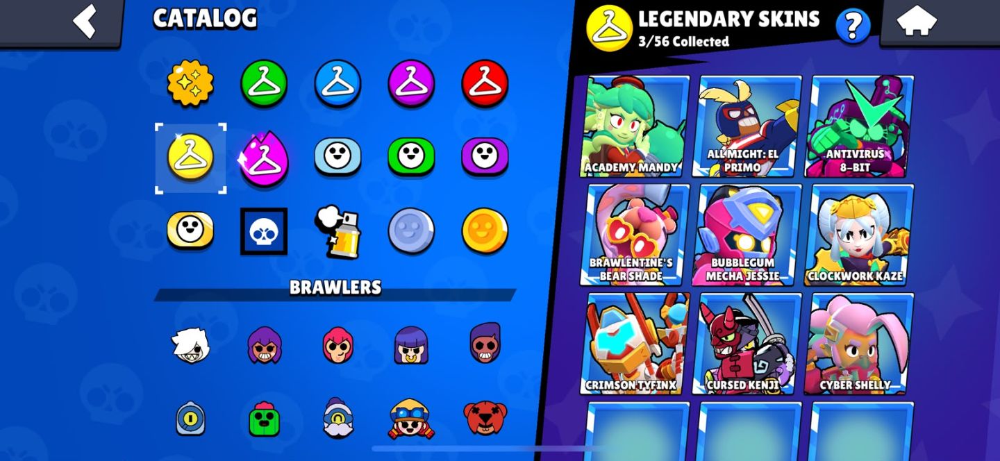 Brawl stars conta gemada e upada!!!