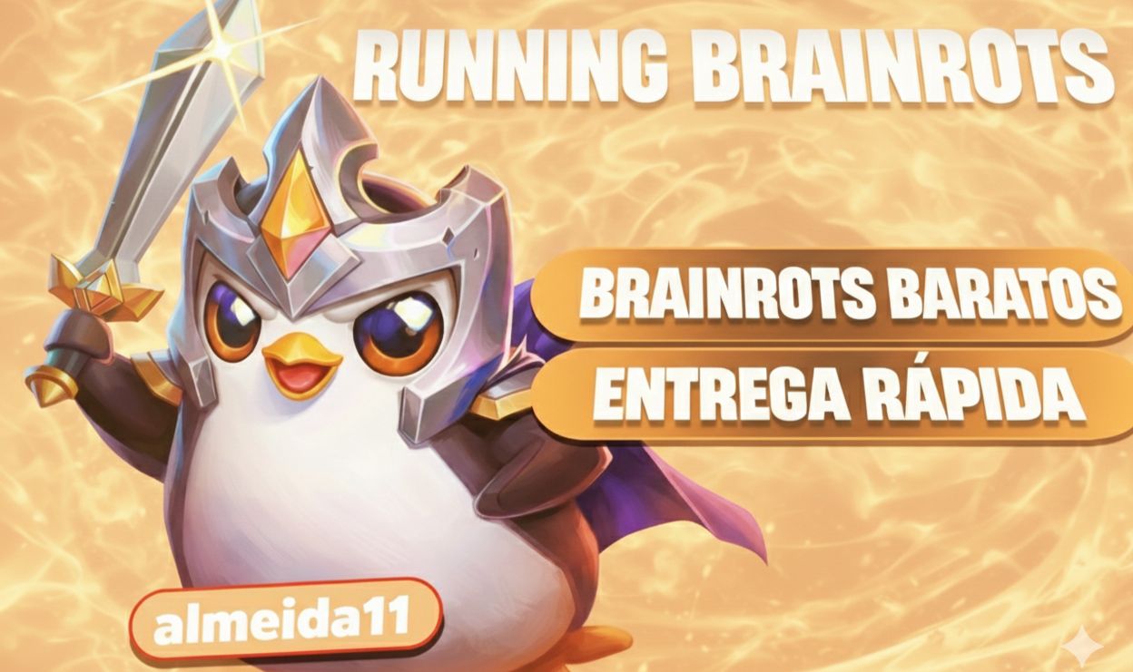 RUNNING BRAINROTS - Roblox - Melhores Preços - Itens RAROS +BRINDE