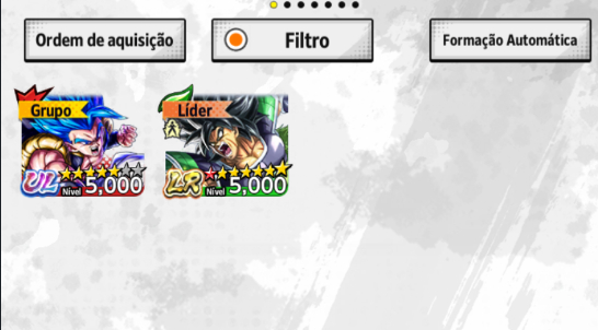 DRAGON BALL LEGENDS LR BROLY 8 ESTRELAS UL SUPER VEGETO + LFS