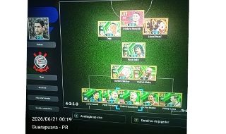 Conta top efootball Xbox com vários Épicos