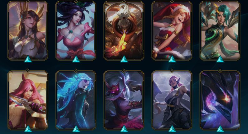 Conta LOL e VALORANT, mmr bom, 300 skins lol+