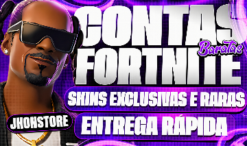 CONTA FORTNITE (MELHOR CONTAS COM OS MELHORES PREÇOS COM SKIN OG)