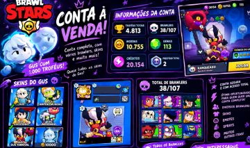 Conta de brawl stars inicante