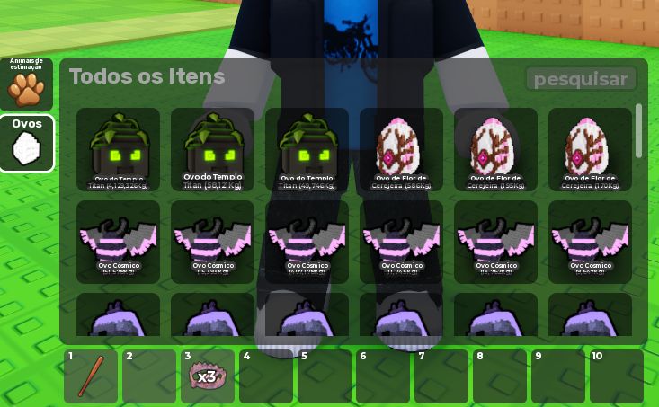 CONTA STEAL AN EGG |+18.2B/s DINHEIRO +6.1B VELOCIDADE | +45 OVOS SECRETOS (inv)