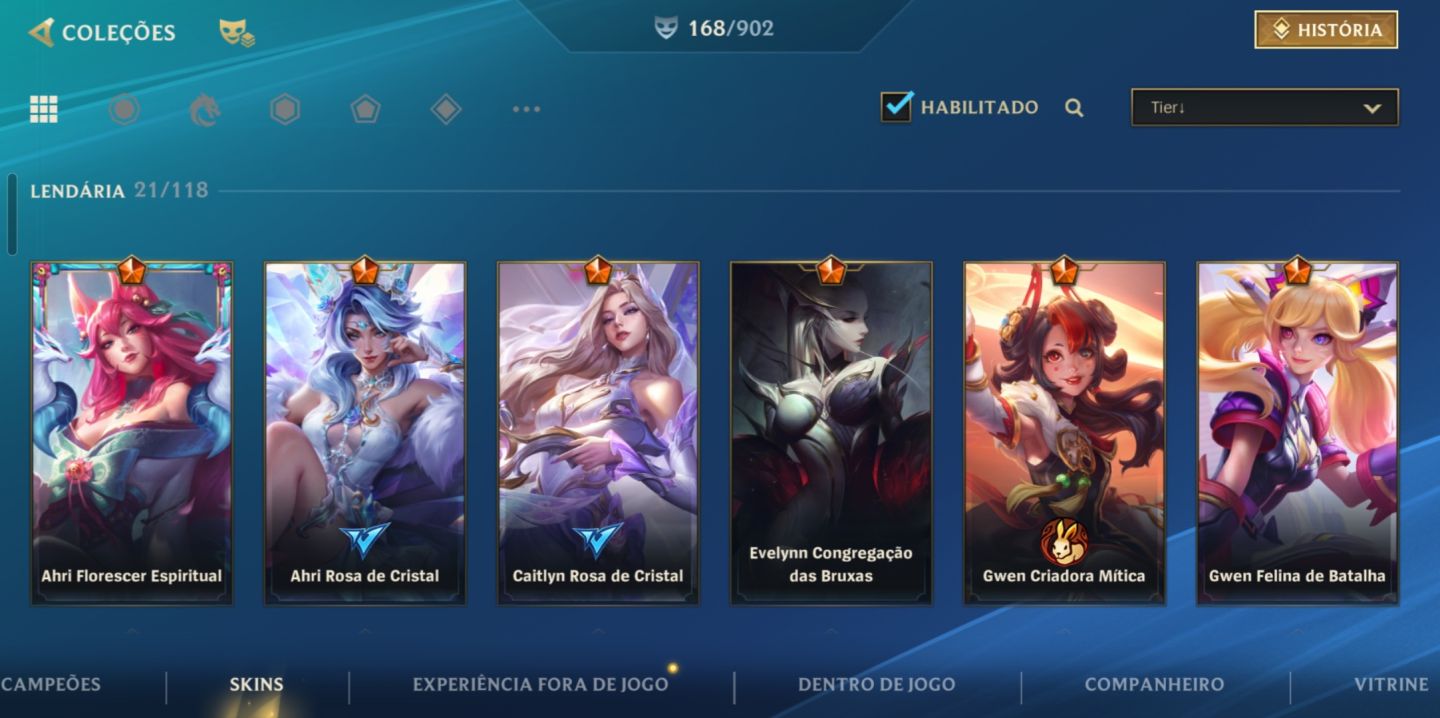 CONTA MAIN GWEN - WILD RIFT