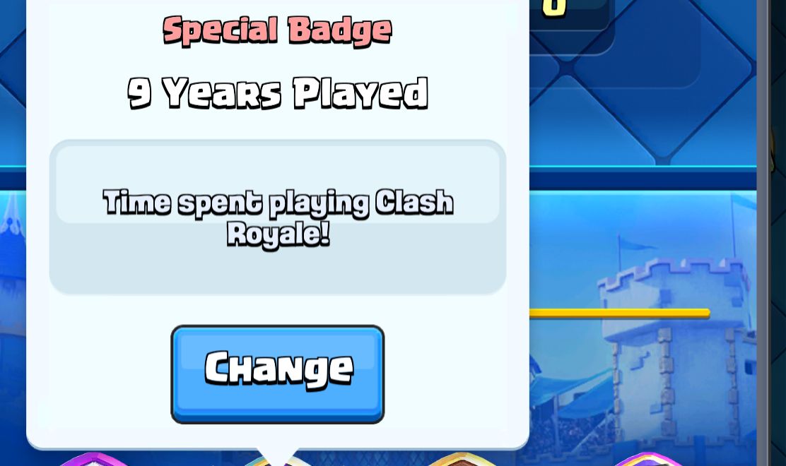 CONTA CLASH ROYALE 5K + CLASH OF CLANS CV 13