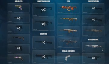 Conta de Valorant com +40k vps gastos (3 facas e 6 vandal)