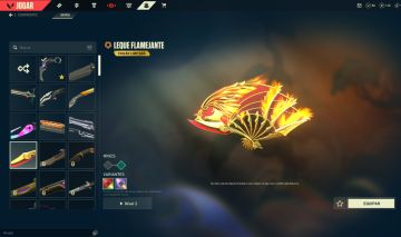 CONTA VALORANT - LEQUE FLAMEJANTE RARO! + MUITAS SKINS (FULL ACESSO) + E-MAIL!