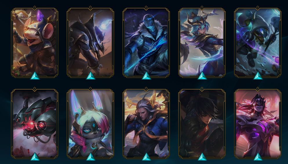 LOL DIAMANTE IV | 207 SKINS | 1 ULTIMATE | 3 MÍTICAS | 8 LENDÁRIAS | HONRA 4