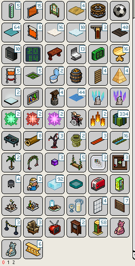Conta habbo 2010 com 1.8k moedas, com coroa nobre