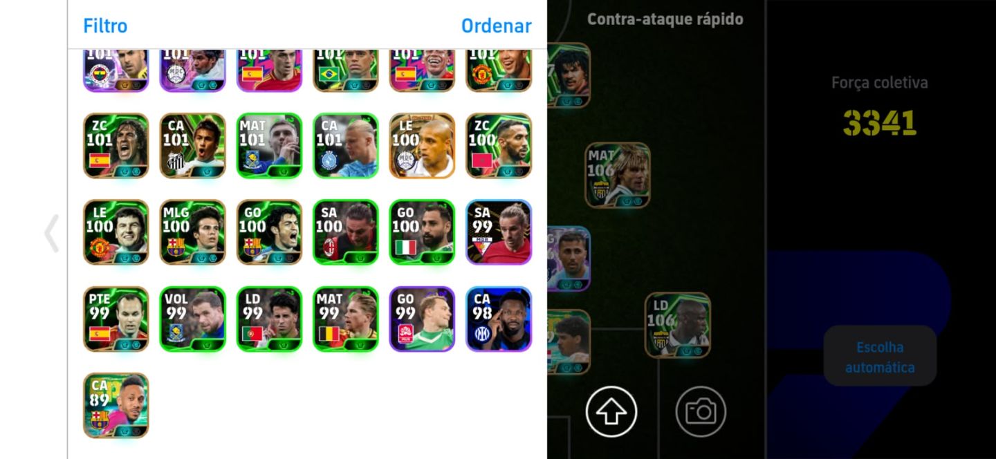 Conta de Efootball mobile Full