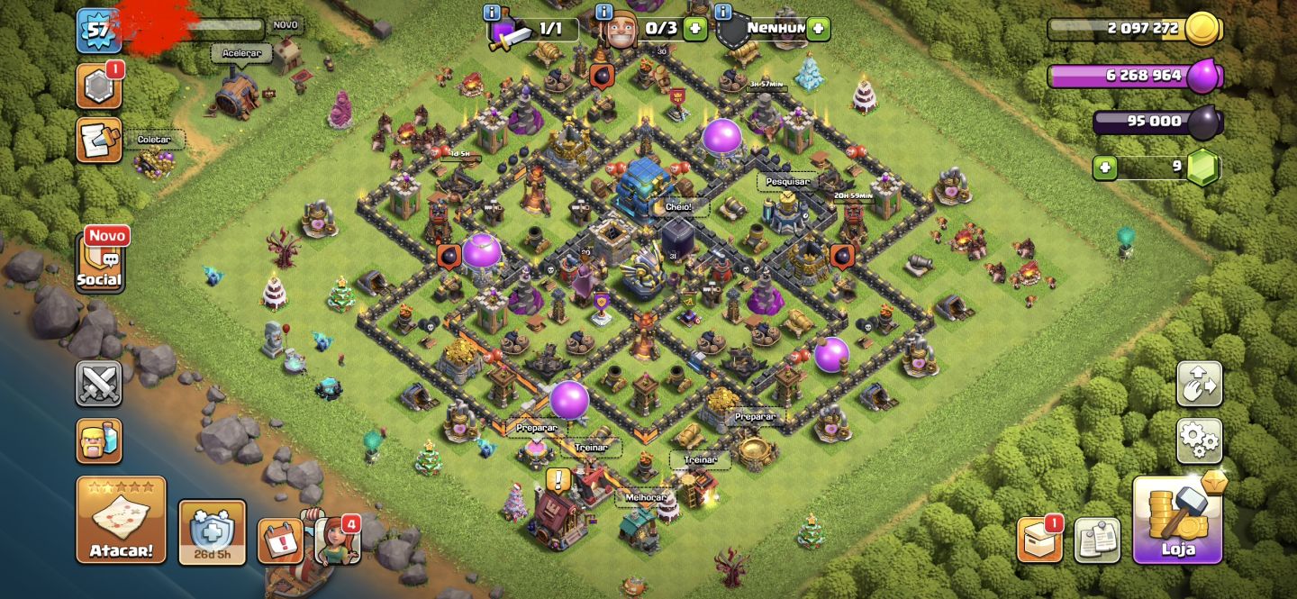 Conta de Clash of Clans a venda cv12