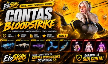 [MENORES PREÇOS] CONTAS BLOODSTRIKE (ETERNAS/FACAS/SKINS) - SKINS JÁ RESGATADAS