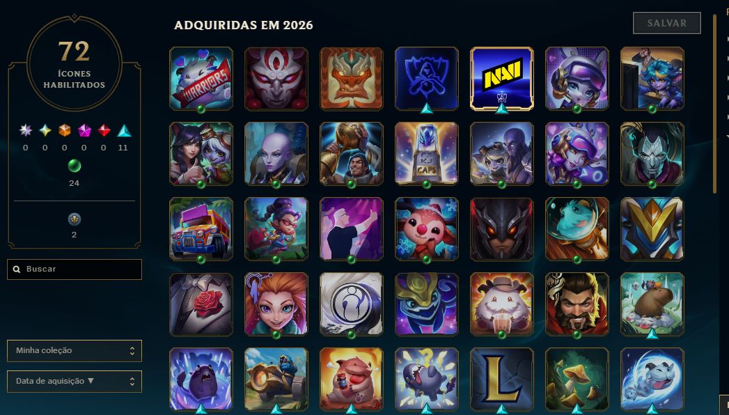 CONTA LOL MESTRE SOLO DUO E FLEX MAIN JUNGLE