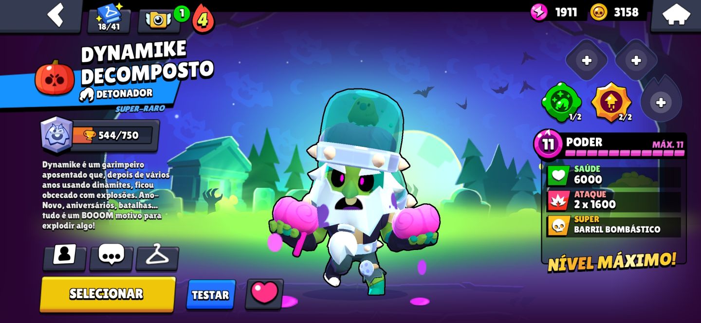 Conta de brawl stars de 2023
