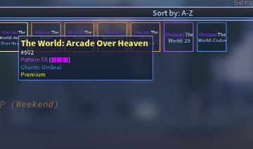 RTWOH PREMIUM P58 CHARM UMBRAL