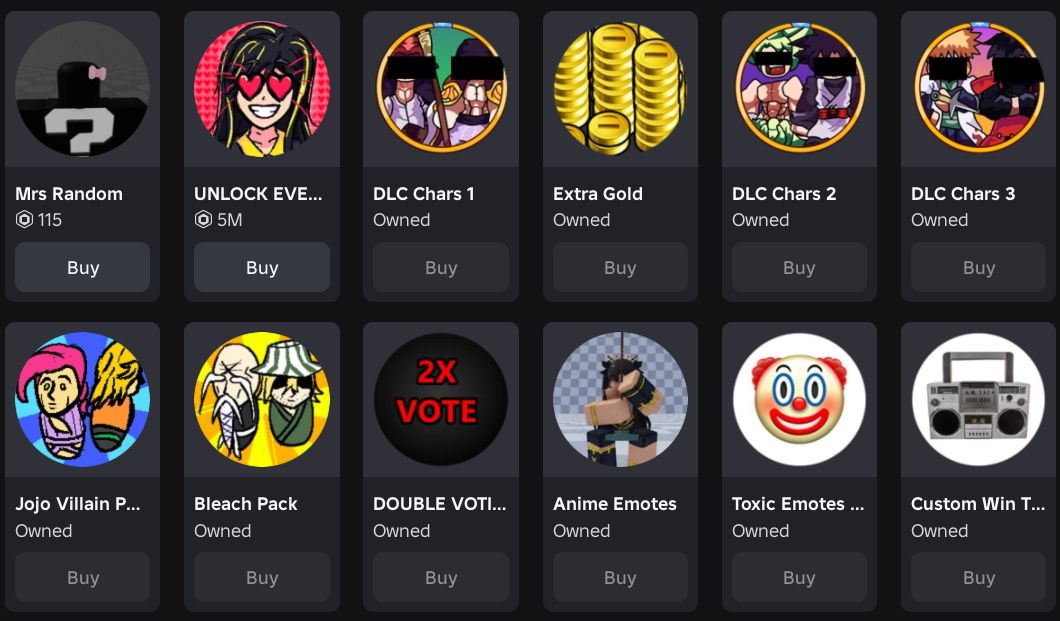 CONTA ANIME BATTLE ARENA 4 PRESTIGE XXXX