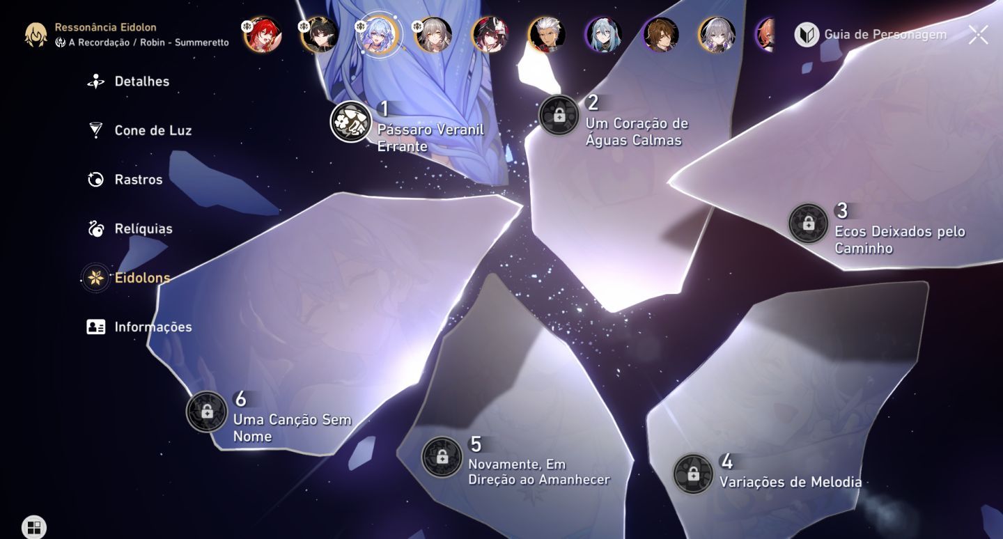 CONTA HSR COM ROBIN SUMMERETTO E1S1 e Himeko Nova