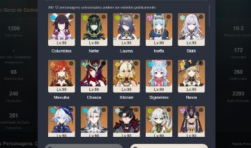 CONTA GENSHIN IMPACT END GAME META