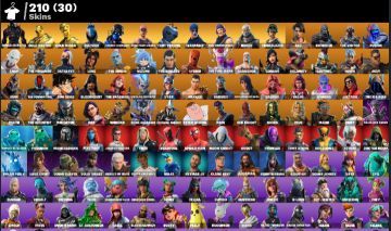 CONTA TRYHARD E OG|STW OG|210 SKINS|PASSES RARO,PASSE MARVEL,EMOJIS RAROS|E MT +