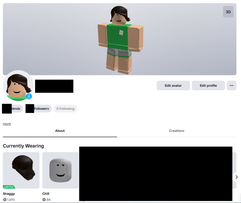 CONTA ROBLOX OG (VARIEDADES EM ESTILOS/SKINS)