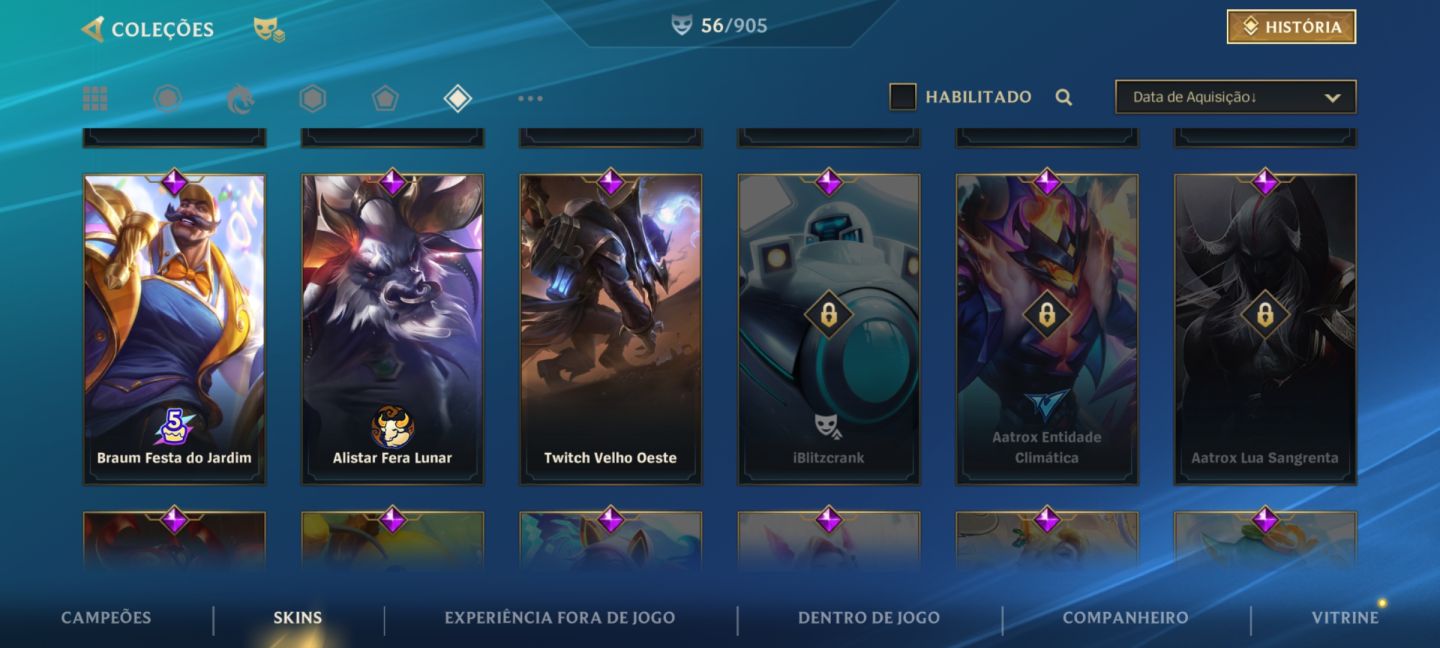 Conta Wild Rift 56 Skins Yone HEARTSTEEL de Prestígio