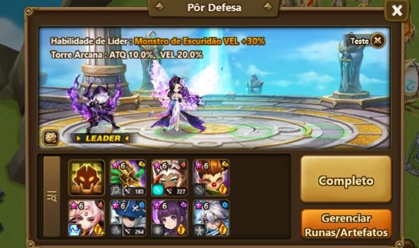 SUMMONERS WAR - GIANA + HAN