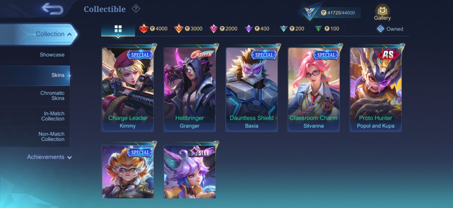 Conta mobile legends