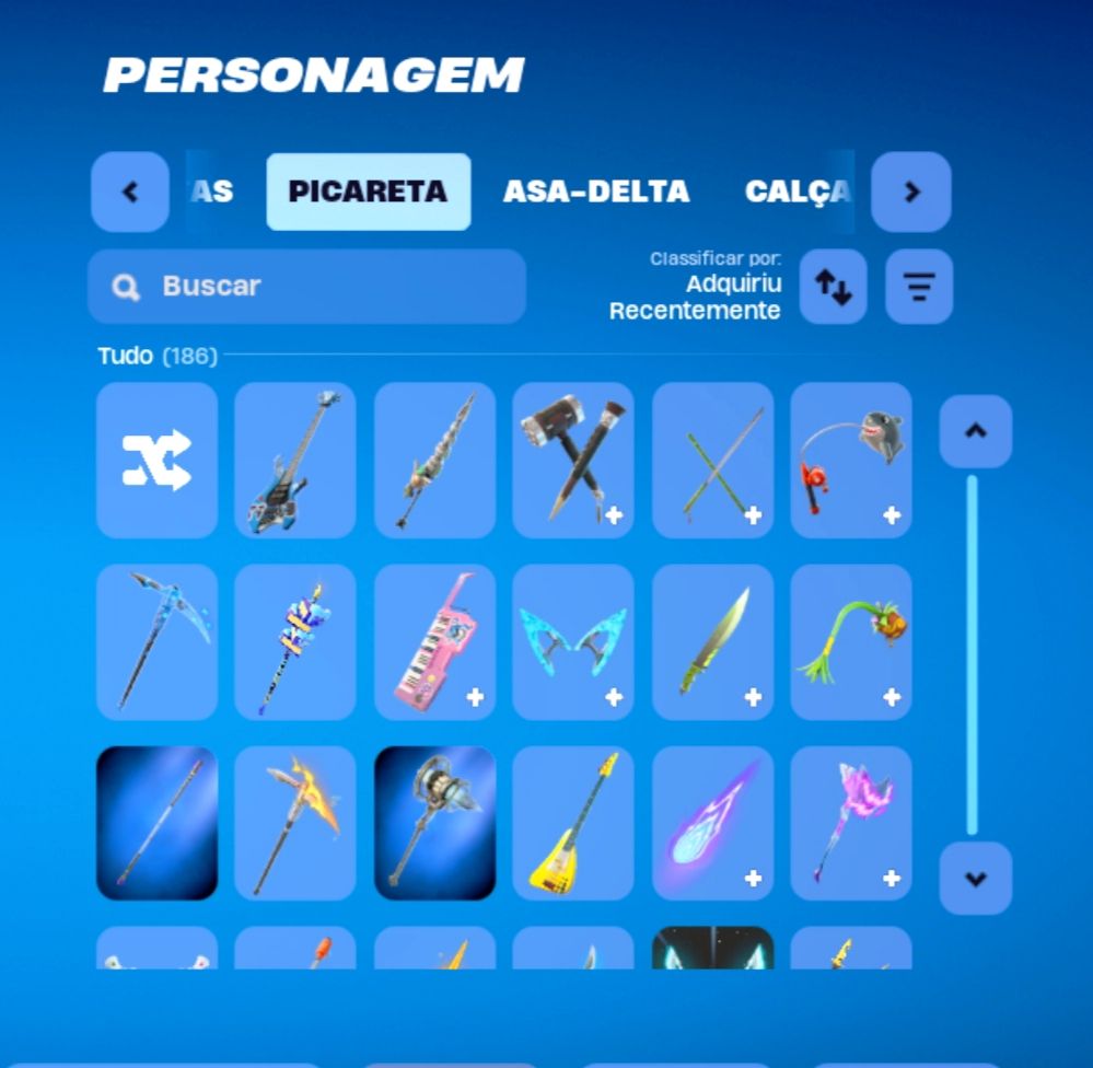 Conta Fortnite Full Acesso +150 Skins e +180 Picaretas