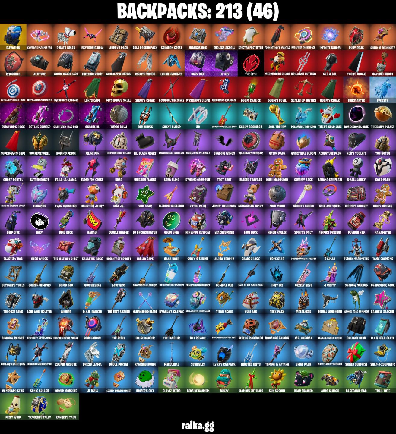 139 skins Glow Gold Midas Gold Brutus Sultura Vivi Chroma Cloud Striker 650 VB