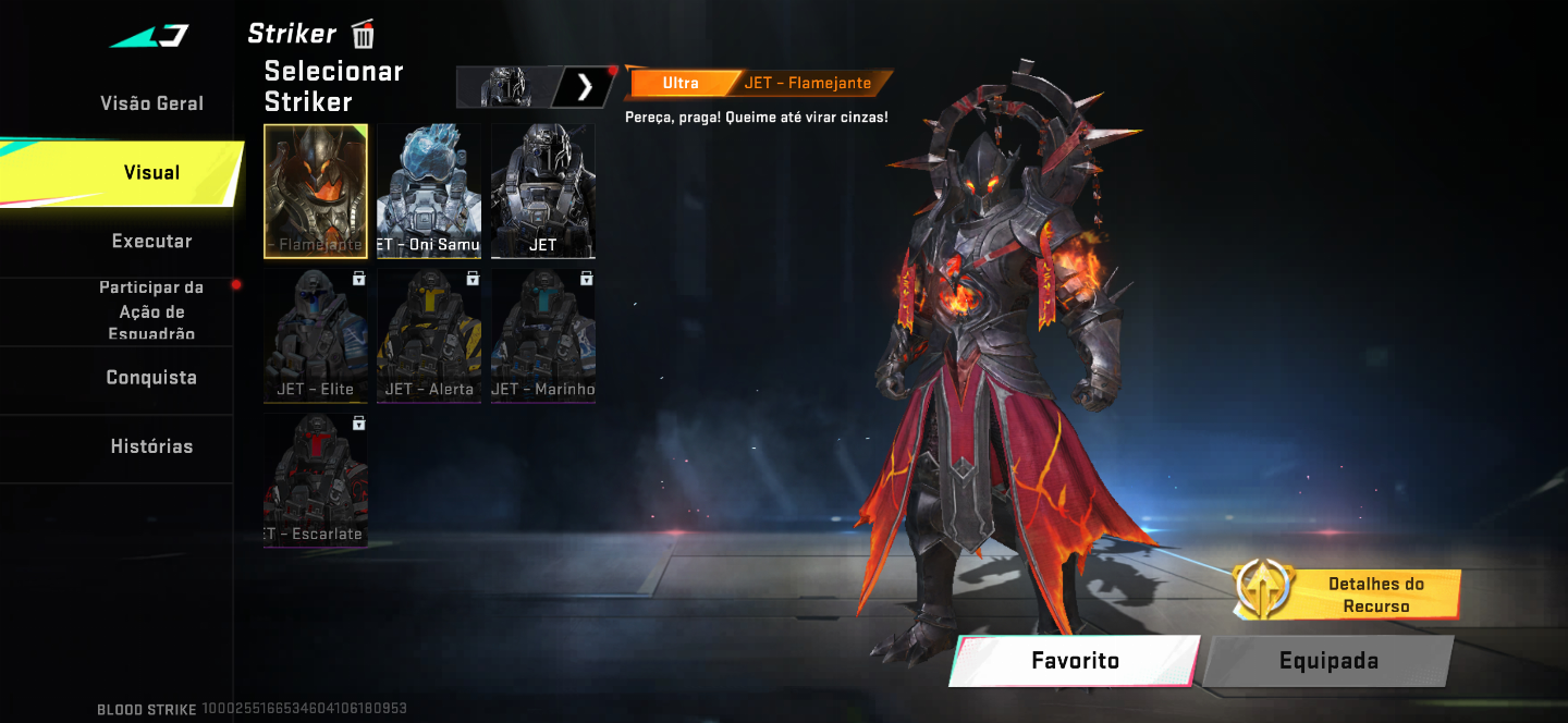 CONTA BLOOD STRIKE SKIN IZANA(VOLT) EVO SPEAR GELIDA