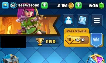 CONTA CLASH ROYALE COM MAIS DE 10.000 TROFÉUS