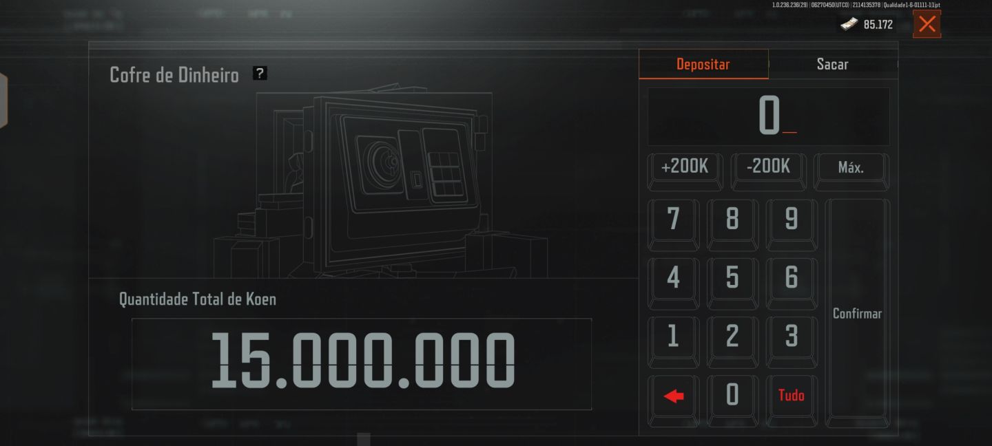 Conta arena brekaut Mobile com 52,1 milhões de armezem e skin de patente da S4
