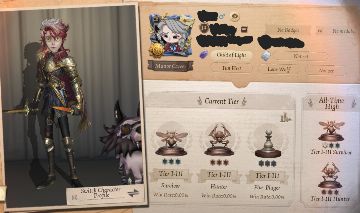 Conta IDENTITY V (IDV) | 1 SKIN S LIMITADA ESSÊNCIA (COMPOSER) + 2 CARTÃO A PERM